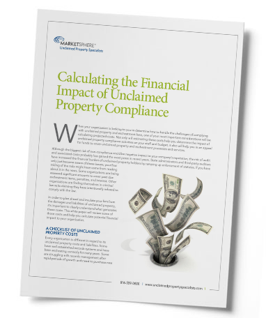 Calculating The Financial Impact Of Unclaimed Property Compliance ...